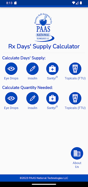 Rx Days’ Supply Calculator Screenshot 0