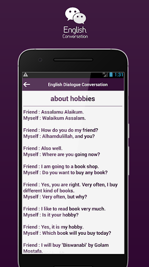 English Dialogues Conversation Screenshot 2