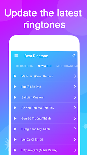 Free Ringtones For Phones - Best Ringtones Screenshot 1