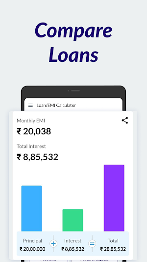 EMI Calculator App: Loan Cal Screenshot 1
