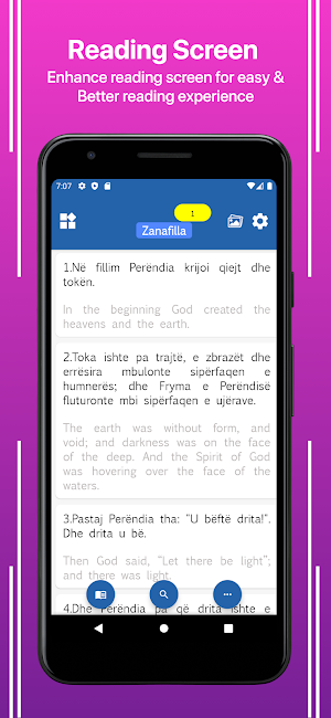 Albanian English Bible Screenshot 0