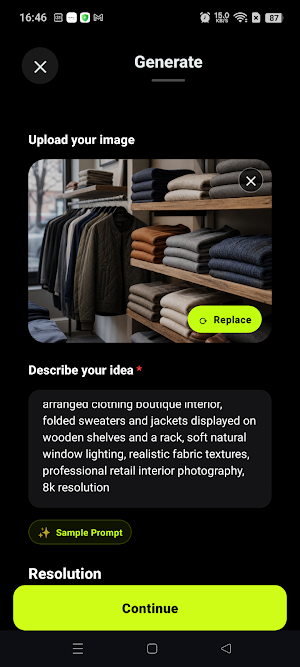 AI Text to Image Generator Screenshot 2