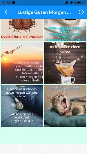 Lustige Guten Morgen Sprüche Screenshot 2