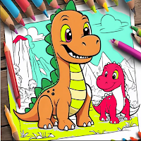 Dinosaur Coloring Learn