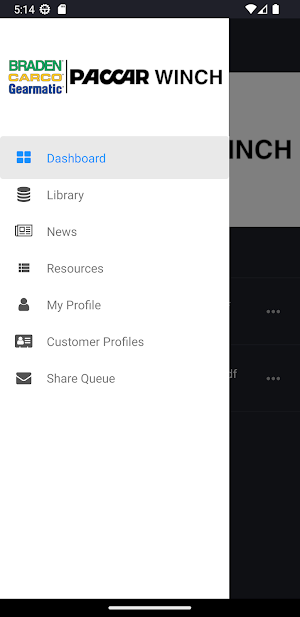 Arrowhead Winch Mobile App Screenshot 2
