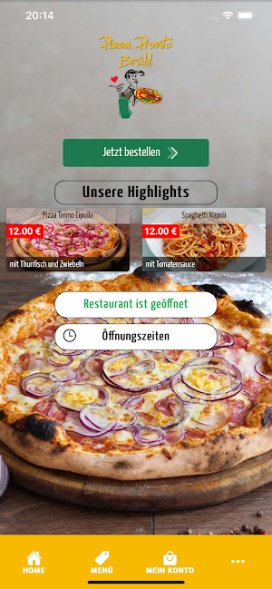 Pizza Pronto Brühl Screenshot 0