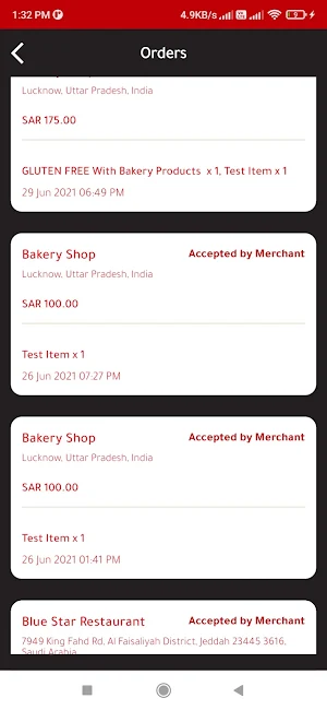 jFood Screenshot 3