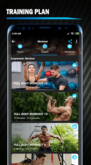 Suspension Workouts : Fitness Trainer Screenshot 3