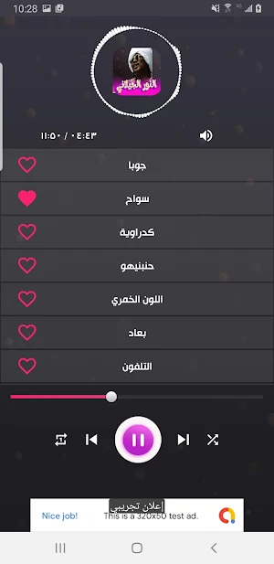جميع اغاني النور الجيلاني Screenshot 3