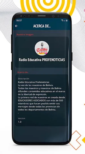 Radio Educativa PROFENOTICIAS Screenshot 2