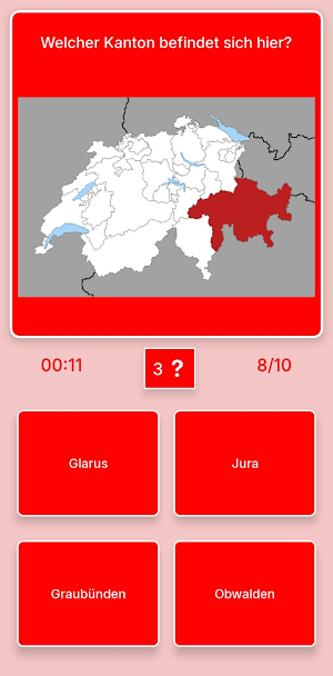 Switzerland Geography Quiz Screenshot 0