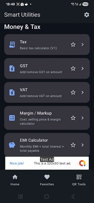 Smart Utilities-Unit Converter Screenshot 1