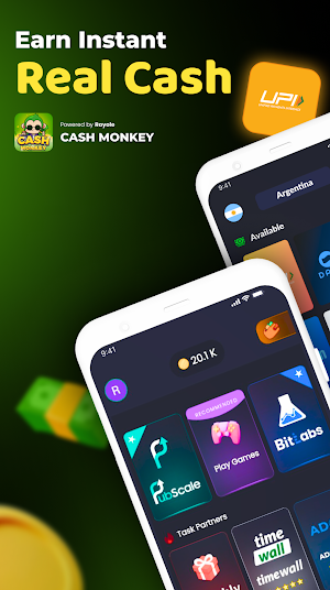 Cash Monkey - Get Rewarded Now Screenshot 0