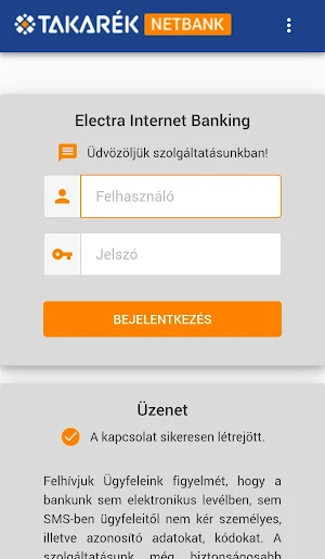 Takarék Mobilapp Screenshot 1