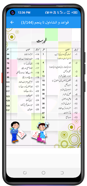 قواعد و  انشاء - اردو گرائمر Screenshot 1
