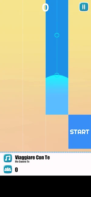 Me Contro Te Music Tiles Game Screenshot 1