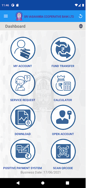 Sri Vasavamba CoOperative Bank Screenshot 2