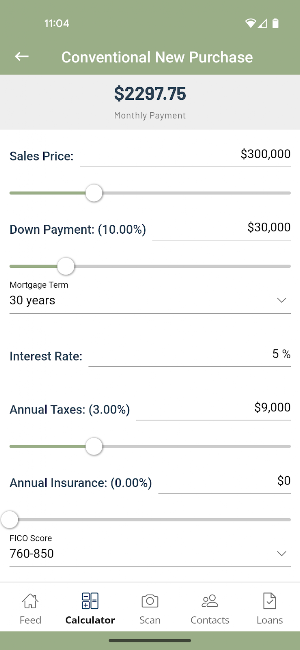 Davidson Homes Mortgage Screenshot 2