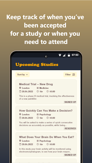 WeParticipated: Research App Screenshot 1