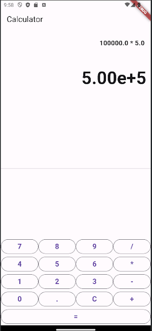 Basic Calculator Screenshot 2