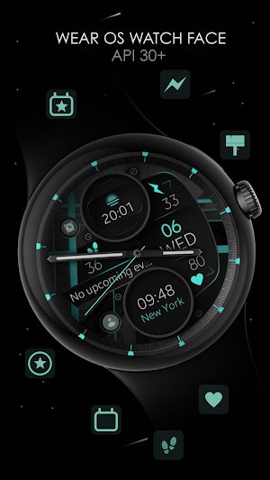 Dream 133 analog watch face Screenshot 0