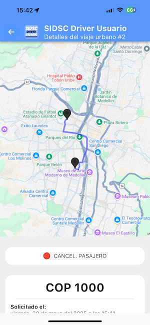 SIDSC Driver Usuario Screenshot 3