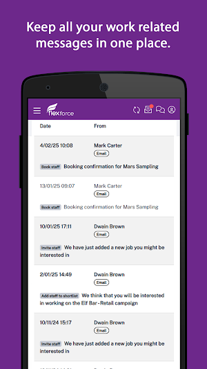FlexHub Field App Screenshot 3