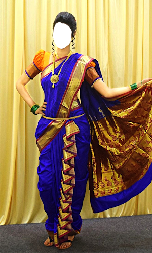 Women Marathi Saree Photo Suit Screenshot 2