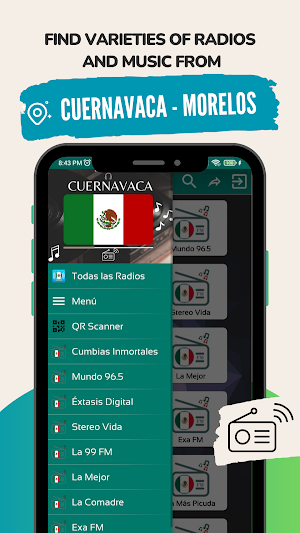 Radio Cuernavaca Morelos: Live Screenshot 1