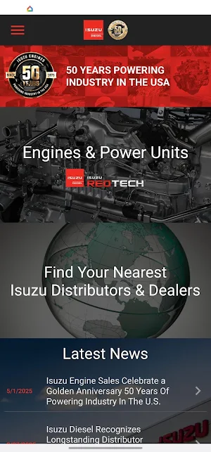 Isuzu Engines Screenshot 0
