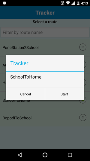 Tracker screenshot 4
