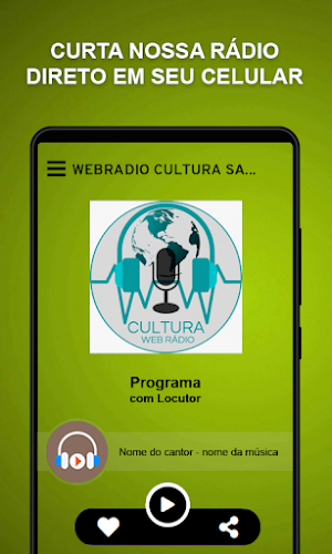Webradio Cultura Santa Maria Screenshot 1