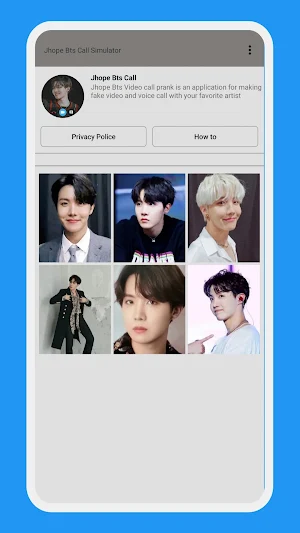 Jhope Bts Call Simulator Screenshot 0