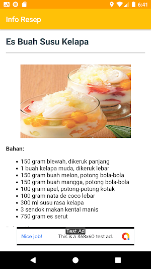 Cari Resep Es Buah Screenshot 3