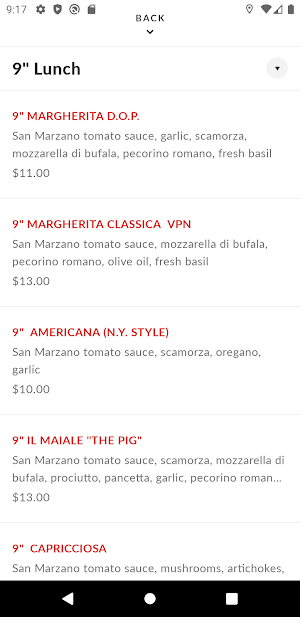 DeSano Pizza Napoletana Screenshot 2