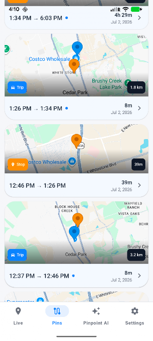 Pinpoint: Live Location Screenshot 1