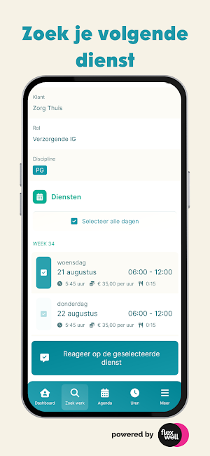 Zorg & Vrij Screenshot 1