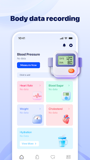 Blood Pressure Log Screenshot 1