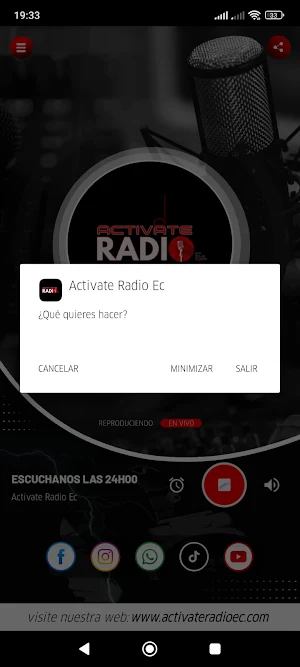 Activate Radio Ec Screenshot 2