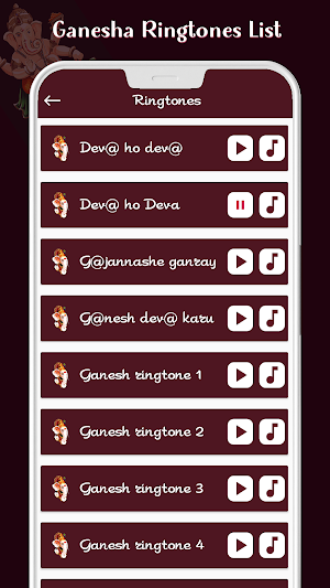 Ganesha Ringtones & Status Screenshot 1