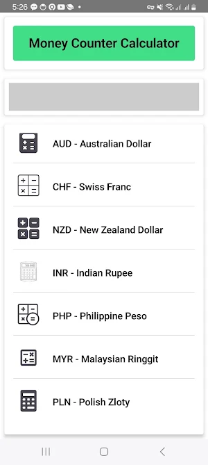 Money Counter Calculator Screenshot 3