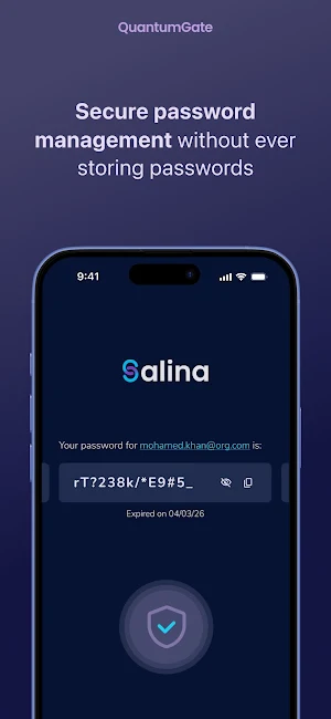 Salina Authenticator Screenshot 0