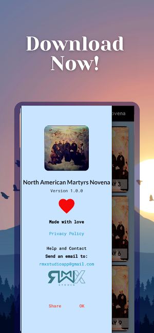 North American Martyrs Novena Screenshot 3
