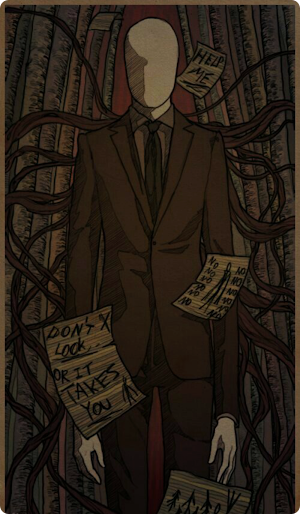 Scary Slenderman Wallpaper Screenshot 3