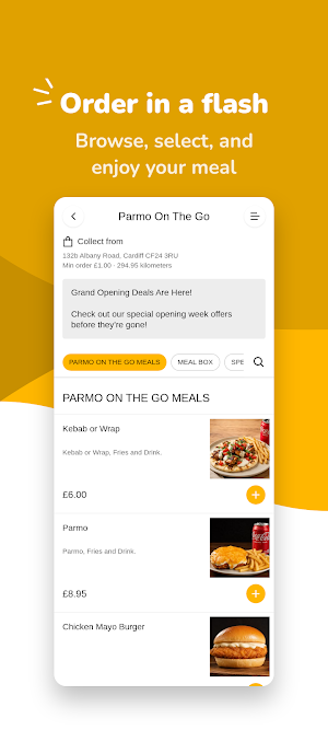 Parmo on the go Screenshot 0