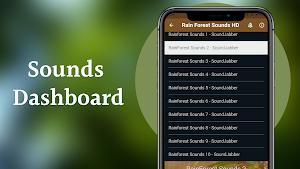 Rainforest Sounds Screenshot 1