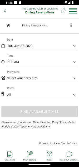The Country Club of Louisiana Screenshot 1