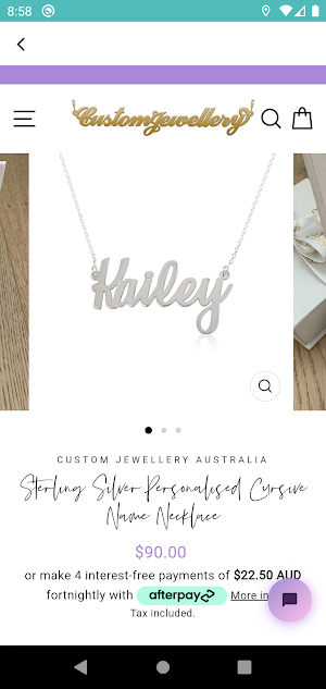 Custom Jewellery Screenshot 2