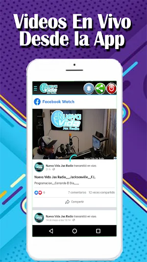 NUEVA VIDA JAX RADIO Screenshot 3