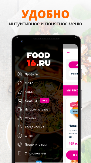FOOD16.RU Screenshot 1